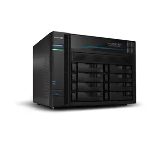 Asustor Lockerstor 10 AS6510T NAS Tower Intel Atom® C3538 8 GB DDR4 0 TB ADM Black