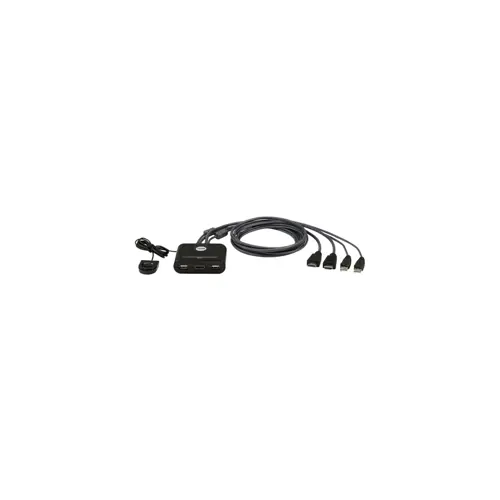 KVM prekidač s HDMI kabelom ATEN CS22HF (2-Port USB, FHD)