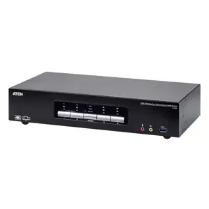ATEN 4P USB3.0 4K DP TRIPLE VIEW KVMP SW