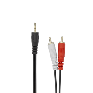 AUDIO KABEL SBOX 3.5 mm Muški -> 2 X RCA Muški, 2 m / RETAIL