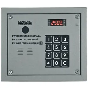 Audio panel with RFID key reader Laskomex