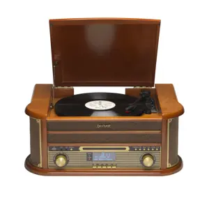 Audiosustav DENVER MRD-51 (CD player, FM radio, USB reprodukcija, AUX ulaz, crna boja)