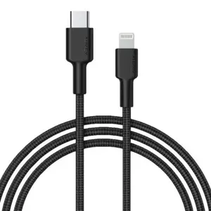 AUKEY CABLE USB-C - LIGHTNING MFI 27W BRAIDED 1,8M