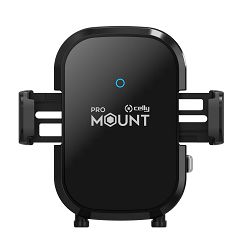 Auto držač/punjač za smartphone CELLY, bežični, 15W crni