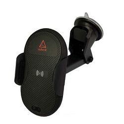 Auto bežični punjač i nosač za mobitel ADONIT crni
