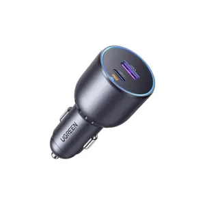 Auto punjač UGREEN 63W USB, USB-C (63W, USB, USB-C)