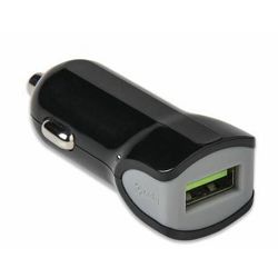 Auto punjač za mobitel i tablet USB CELLY crni