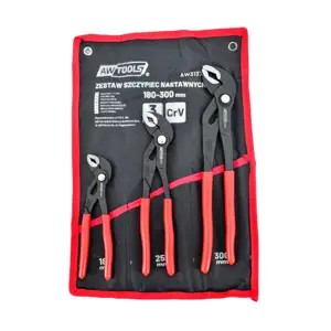 AW SET OF ADJUSTABLE PLIERS 3pcs. (7/10/12")