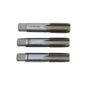AW TAP M2 HSS M14x2,00 set 3pcs. BLACK LINE