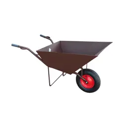 AW WHEELBARROW CONSTRUCTION 110L/2,0mm BROWN LARGE