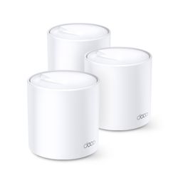AX1800 Whole Home Mesh Wi-Fi System, 2 Giga RJ-45 ports each unit, TP-Link Mesh Technology, support WiFi and Ethernet backhaul, support Router and AP mode, support IPTV, support IPv6, support TP-Link 