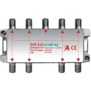 Axing SVE 8-01 Cable splitter Grey