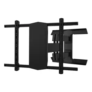 B-Tech Twin Cantilever 190.5 cm (75") Wall Black