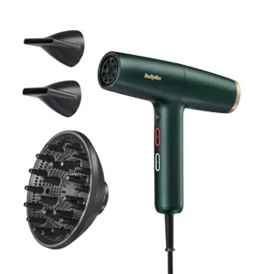 BaByliss Air Power Pro hair dryer 1700 W Gold, Green