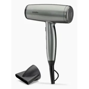 BaByliss D581E hair dryer 2100 W Black, Silver