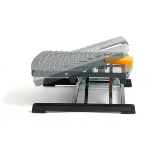 BakkerElkhuizen Pro 959 Footrest Black, Gray, Orange