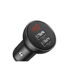 Baseus CCBX-0G mobile device charger Universal Black, Grey Cigar lighter Auto