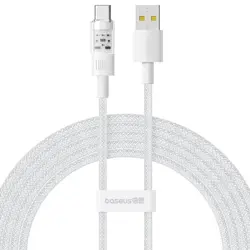 Baseus Gem USB A to USB C fast charging cable 2 m 100 W White