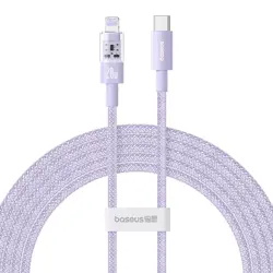 Baseus Gem USB-C to iP fast charging cable 2 m 20 W Purple