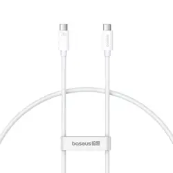 Baseus Superior USB C to USB C data cable 1 m 240 W White