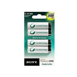 Baterija AA SONY 2500mAh NH-AA-B4GN 4 kom