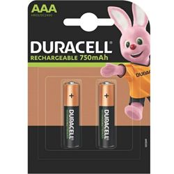 Baterije AAA DURACELL Recharge K2 750mAh, punjive