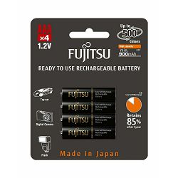 Baterija AAA FUJITSU HR-4UTHCEX-4B 900mAh crne