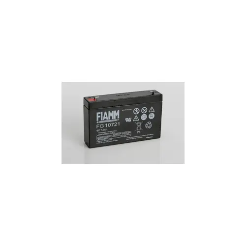 Baterija akumulatorska FIAMM FG 10721, 6V, 7.2Ah, 151x34x94 mm