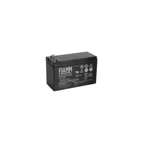 Baterija akumulatorska FIAMM FG 20722, 12V, 7.2Ah, F6.3, 151x65x94 mm