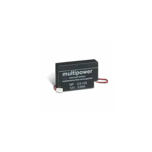 Baterija akumulatorska MULTIPOWER, 12V, 0.8Ah, JST 96x25x61 mm