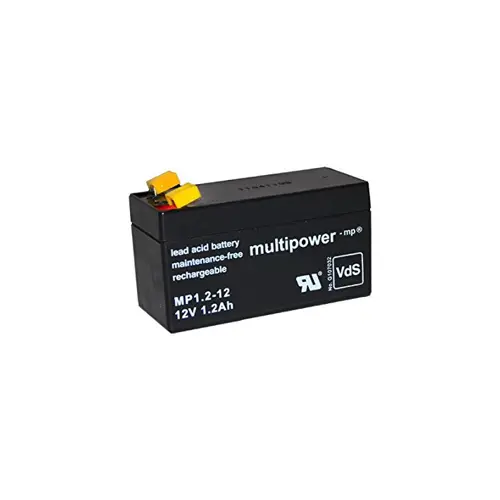 Baterija akumulatorska MULTIPOWER, 12V, 1.2Ah, 97x43x53 mm