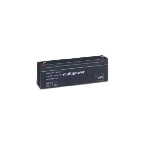 Baterija akumulatorska MULTIPOWER MP2.3-12, 12V, 2.3Ah, 178x34x60 mm