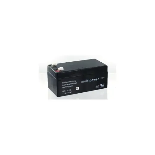 Baterija akumulatorska MULTIPOWER MP3,4-12, 12V, 3.4Ah, 134x67x67 mm