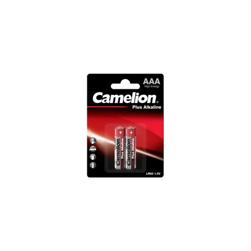 Baterija alkalna 1,5V AAA, blister 2 kom, Camelion