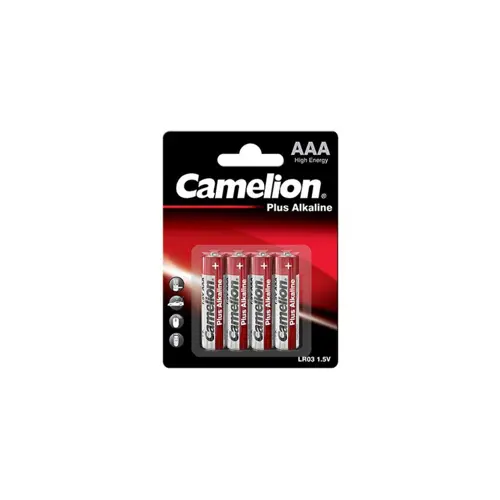 Baterija alkalna 1,5V AAA, blister 4 kom, Camelion
