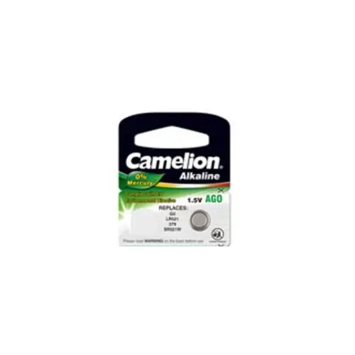 Baterija alkalna 1,5V AG0, LR63, bez žive, 1 kom, Camelion