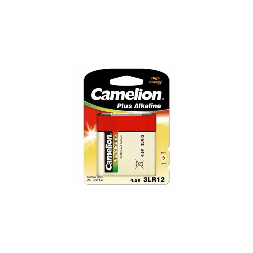 Baterija alkalna 4,5V,3LR12 blister, Camelion