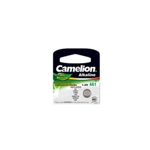 Baterija alkalna Camelion 1.5V AG1 LR60 bez žive 1 kom