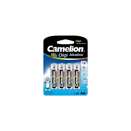 Baterija alkalna DIGI 1,5V AA blister 4 kom, Camelion