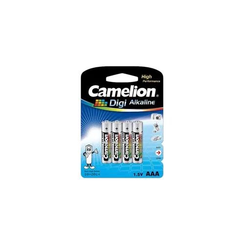 Baterija alkalna DIGI 1,5V AAA blister 4 kom, Camelion