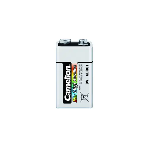 Baterija alkalna DIGI 9V , blister, Camelion