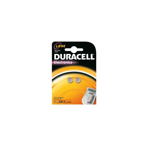 Baterija alkalna LR44 - 2 komada (AG13, LR1154, V13GA, 4276),Duracell