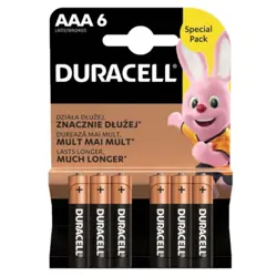 Baterija DURACELL AAA K6