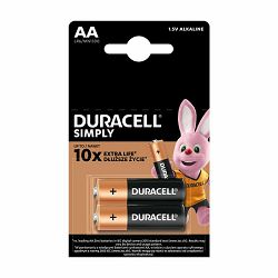 Baterija DURACELL BASIC AA blister /2 kom