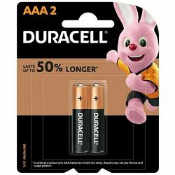 Baterija DURACELL BASIC AAA, blister 2 kom