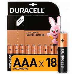 Baterija DURACELL BASIC AAA K18