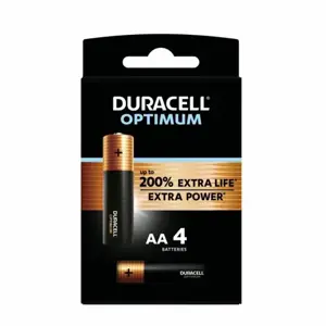 Baterija DURACELL Optimum AA - 4 kom