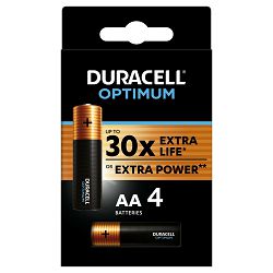 Baterija DURACELL OPTIMUM AA - 4 kom
