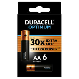 Baterija DURACELL OPTIMUM AA K6 - 6 kom