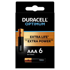 Baterija DURACELL OPTIMUM AAA K6 - 6 kom
